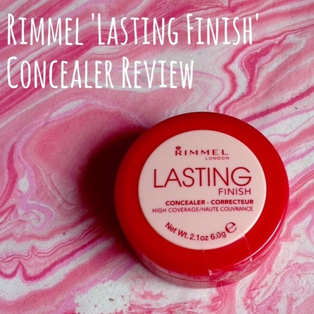 Rimmel 'Lasting Finish' Concealer Review