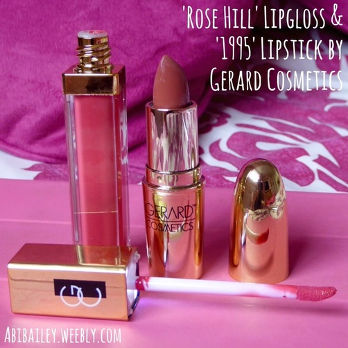 'Rose Hill' Lipgloss & '1995' Lipstick By Gerard Cosmetics