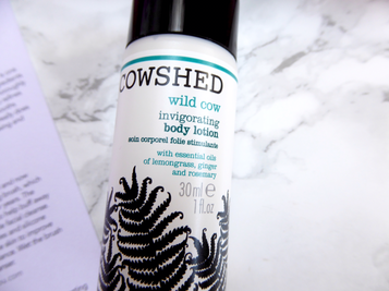 Cowshed Wild Cow Invigorating Body Lotion | What's In My Glossybox? | August 2016 | abibailey.co.uk