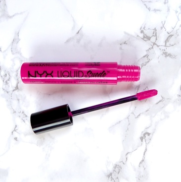 Liquid Suede Cream Lipstick in 'Pink Lust' | abibailey.co.uk